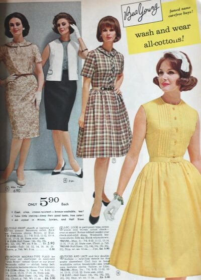 Платья 60 х годов - стиль, фасоны с фото - Этно Бохо Тренд Стили
