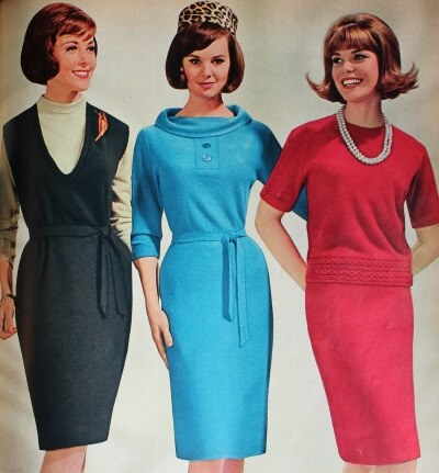 Какой была мода 60-х годов для женщин