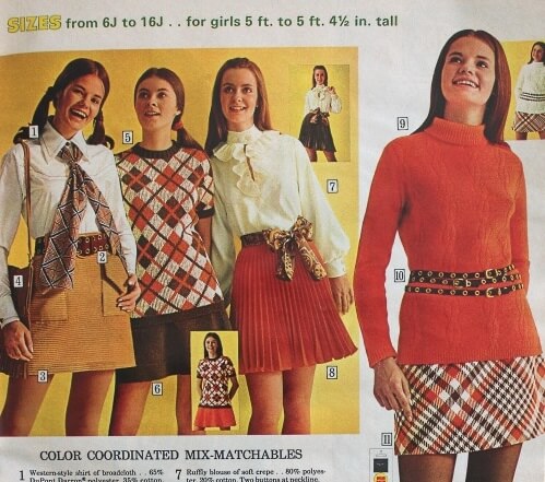 Фасоны платьев в стиле 70-х годов